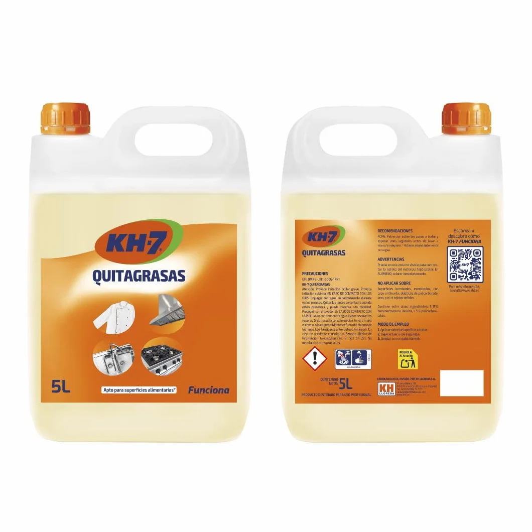 KH-7 Środek do usuwania tłuszczu Garrafa 5000 ml