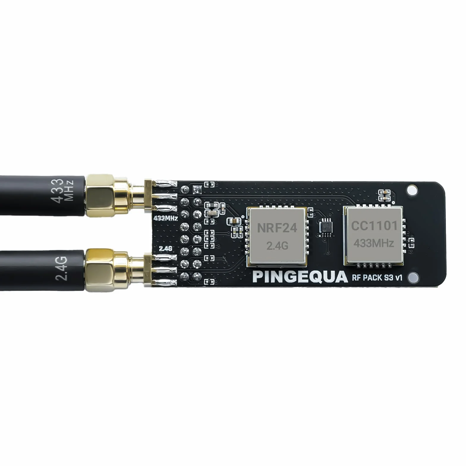 Moduł rozwojowy RF 2 w 1 dla M5Stack StickS3 | dwuzakresowy CC1101 433 MHz i NRF24L01 2,4 GHz | Bezprzewodowa płytka RF Pack S3 moduł dwuzakresowy