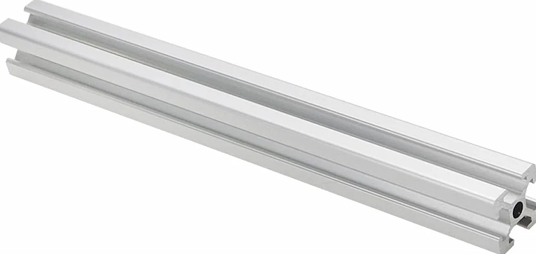 12 sztuk profili aluminiowych 20 x 20 mm, profile aluminiowe o długości 300 mm, rowek 6, europejski standard anodowane srebro, do drukarek 3D i maszyn do grawerowania laserowego CNC