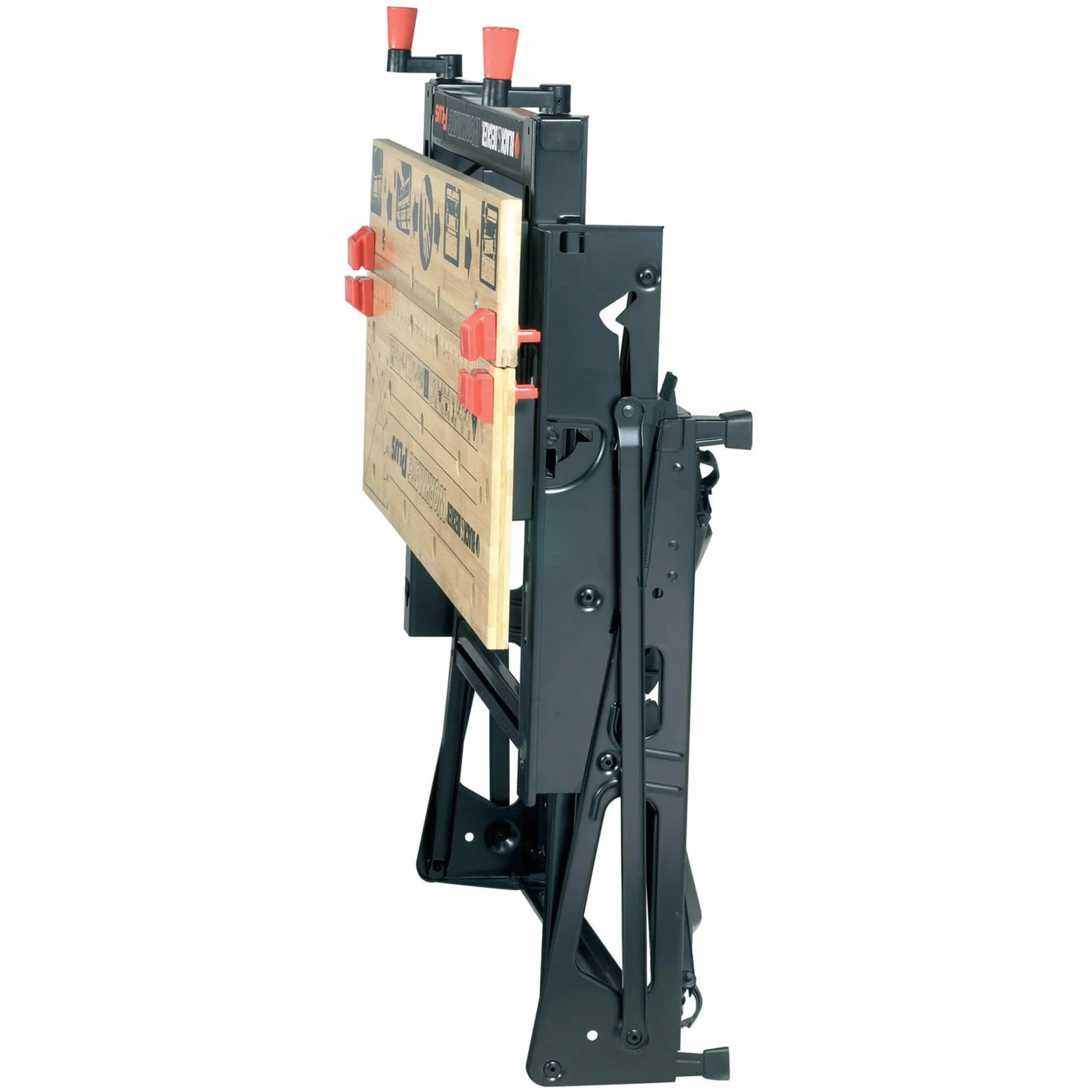 Black+Decker Elastyczny stół warsztatowy WM825 z dużą powierzchnią roboczą – obciążenie do 250 kg – wymiary (powierzchnia robocza): 74,0 x 25,0 cm